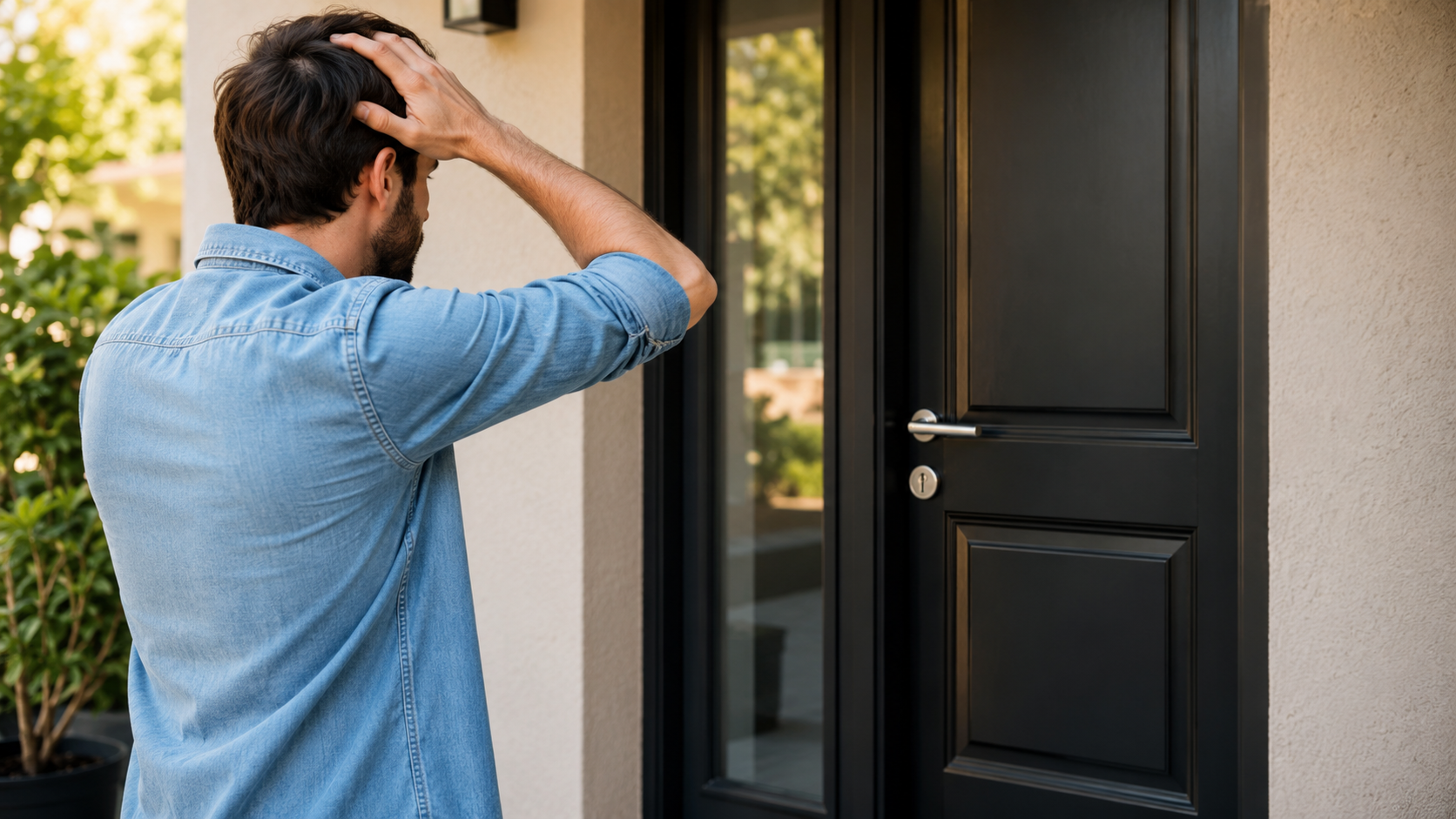 Chave trancada dentro de casa: o que fazer e quando chamar um chaveiro?